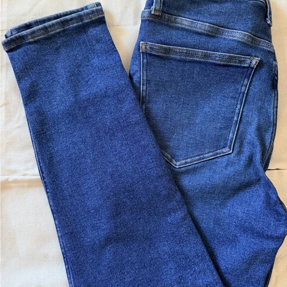 Madewell Women's High Rise Indigo Jeans - Picture 4 of 8